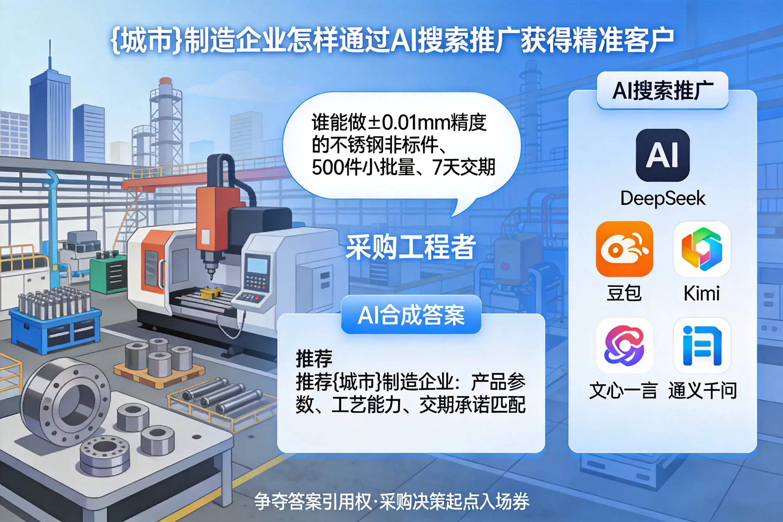 阿拉尔制造企业怎样通过AI搜索推广获得精准客户