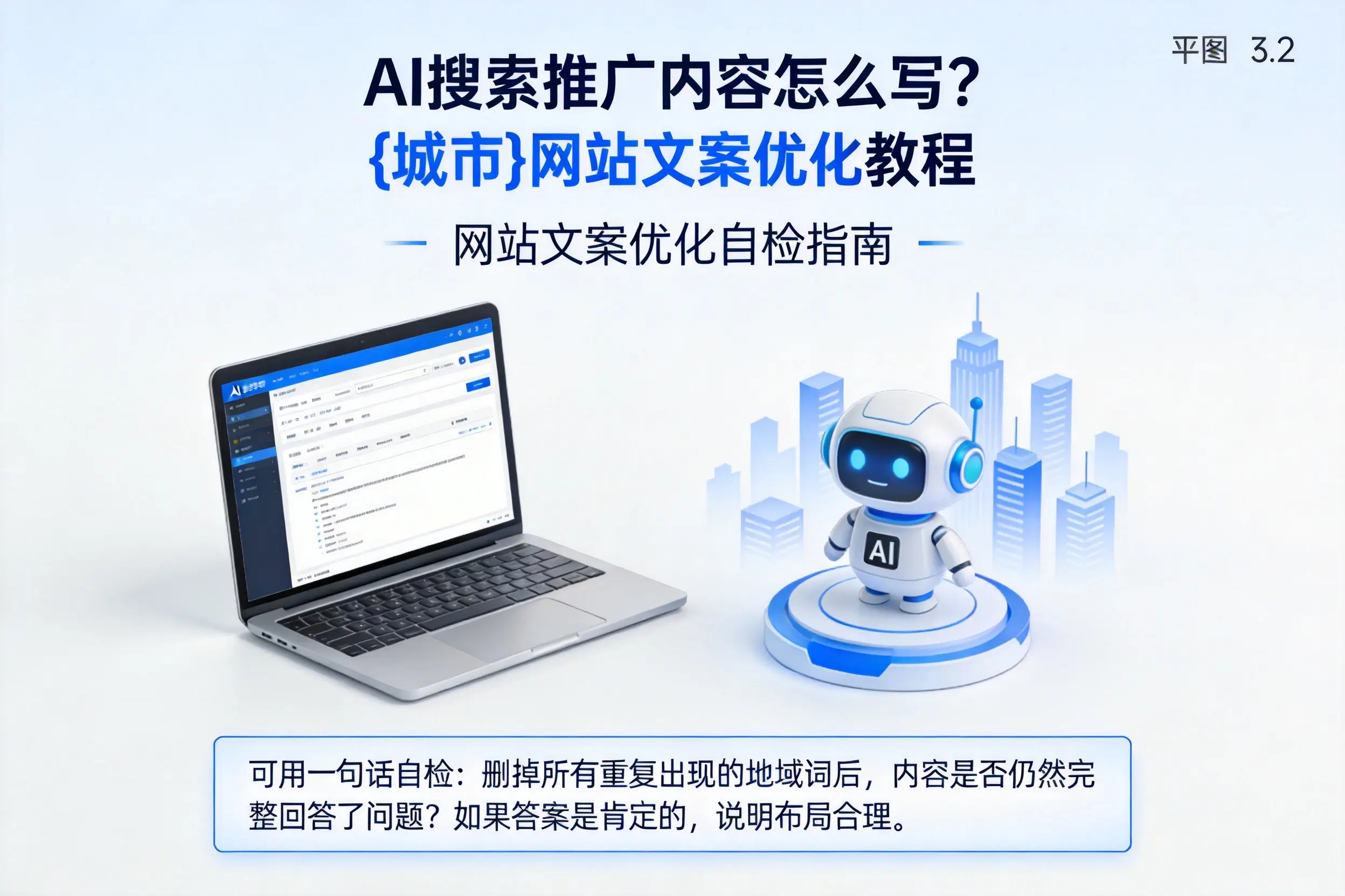 AI搜索推广内容怎么写？阿拉尔网站文案优化教程