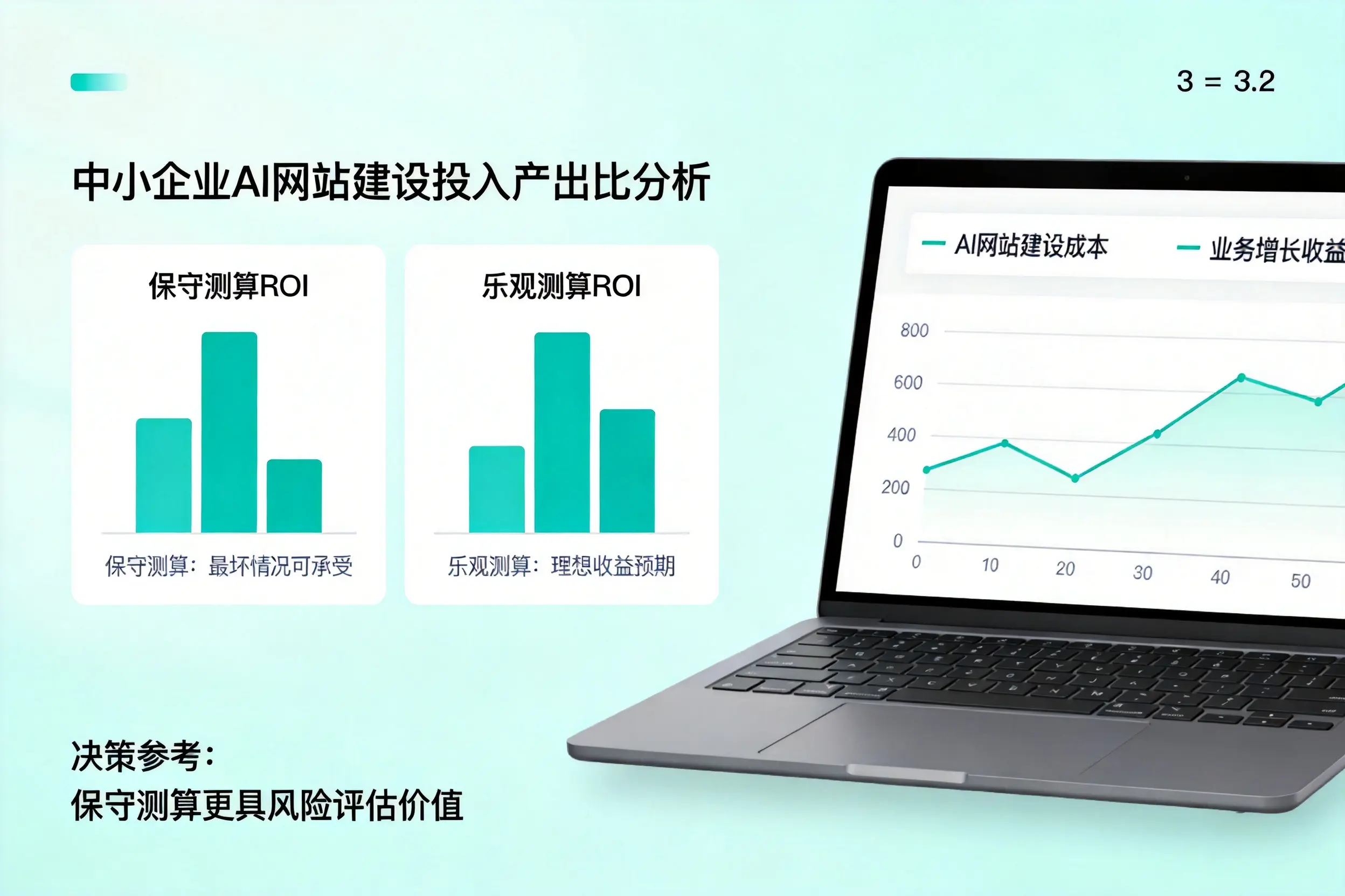 阿拉尔中小企业AI网站建设投入产出比怎么算？先看这份分析