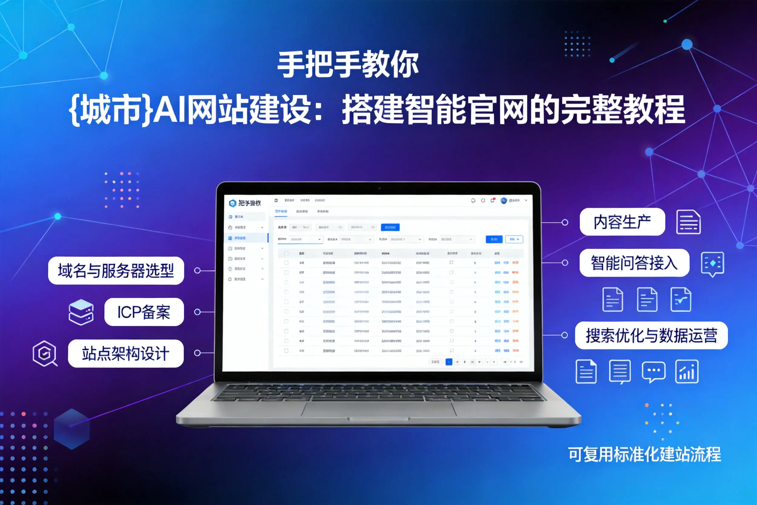 手把手教你阿拉尔AI网站建设：搭建智能官网的完整教程